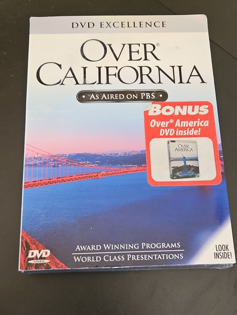 Over California DVD (White/Blue) - PBS Documentary
